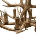 thumbnail image 6 of Pendant Lamp 6-Light Vintage Rustic Deer Horn Antler Ceiling Light for Parlor, 6 of 7