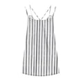 thumbnail image 3 of Uootdi Women's Tank Tops Spaghetti Strap Sleeveless Stripe Print V Neck Tops Casual Soft Loose Casual Tanks Gift, 3 of 5