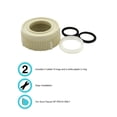 thumbnail image 2 of Spout Nut and Rings Replacement Kit for RV Faucets - Bisque Parchment, 2 of 5