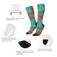 thumbnail image 3 of Naloa Fun Octopus Thigh High Socks Extra Long Stretchy Sock Women Over Knee High Opaque Stocking Daily Wear, 3 of 6