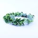 thumbnail image 2 of Diadema con guirnalda de flores y plantas verdes, tocado fresco, hojas simples, guirnalda de flores de hojas verdes, diadema de playa de princesa, 2 of 5