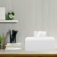 thumbnail image 2 of CIMAXIC 1pc Practical Plastic Tissue Box Simple Paper Storage Container for Home Car,8.66"X5.12"X3.82", 2 of 5