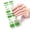 B, variant on 20 Posts Art Stickers UV Gel Polish Wraps Strips Full Cover Colorful Polish Stickers Decals Manicure Tool