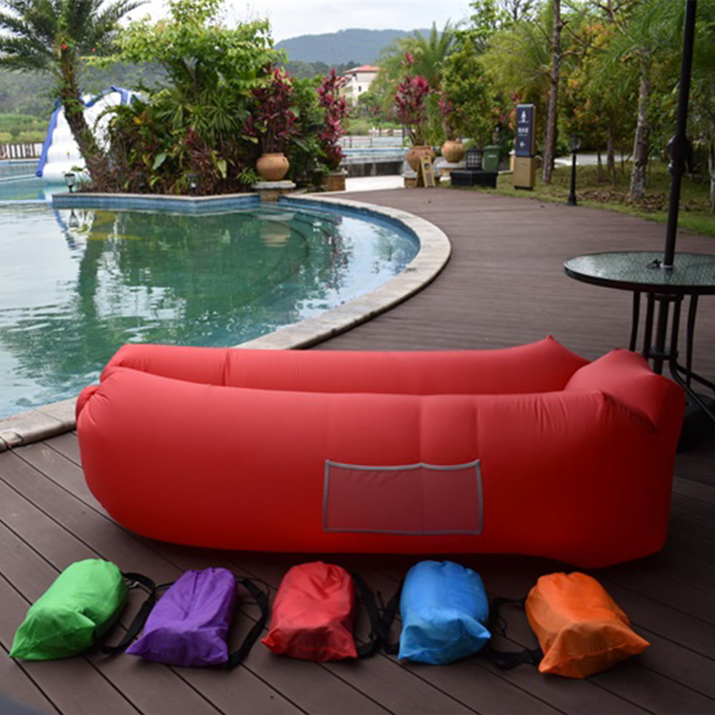 New Air Sofa The Instant Outdoor Air Relax Enjoy Lazy Portable Lounger Black
