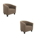 thumbnail image 2 of ziyahi Chair Covers For Armchairs Stylish And Practical Any Home Wide Application khaki 2Set, 2 of 6