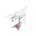 thumbnail image 1 of Avión modelo fundido a presión, avión de TU-160 ruso de alta simulación con soporte extraíble, avión de juguete para recuerdo de fiesta, 1 of 9