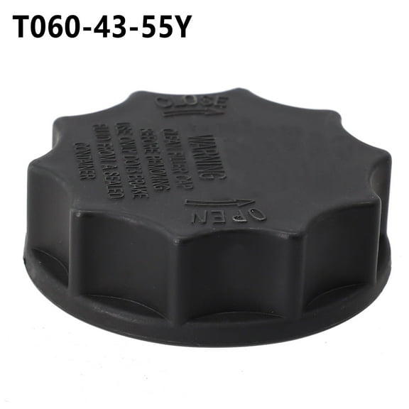 Mduoduo 1x Brake Fluid Tank Reservoir Cap Fits For Mazda Protege 2000-2003 #T060-43-55Y Black Plastic Cover For Brake-master Cylinder Car Accessories