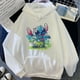 thumbnail image 3 of Disney-Sudadera con capucha de Lilo Stitch para hombre y mujer, ropa de calle con estampado de Anime Kawaii, de Manga corta, 3 of 5