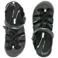 thumbnail image 5 of Toe Guards Closed Toe Sandals for Women & Men: 9224 Black, EU41 (Women Size 10.5-11 / Men Size 9.5-10), 5 of 7