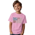 thumbnail image 5 of Hiijoy Girls Fourth of July T-Shirt Short Sleeve Crew Neck T Shirt for Kids, Sizes 8-9, 5 of 5
