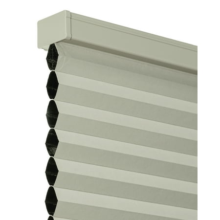 Chicology Cordless Cellular Shade Blackout, Pebble Grey 30"W x 72"H