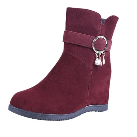 

Boots Women s Shoes Thick-soled Winter Snow Winter Pearl Ankle Short