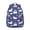 Purple-13, variant on Artistic Dog Print School Bag - Adjustable Straps for Spinal Support