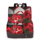 thumbnail image 1 of Balery Red Wine Rose Mochila de Cuero para Mujeres, Gran Capacidad, Bolsa de Viaje Multifuncional, Mochila de Cuero y Bolsa de Hombro para Mujeres, 1 of 4