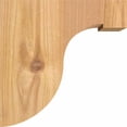 thumbnail image 3 of 3 1/2"W x 6"D x 6"H Del Monte Smooth Corbel, Western Red Cedar, 3 of 9