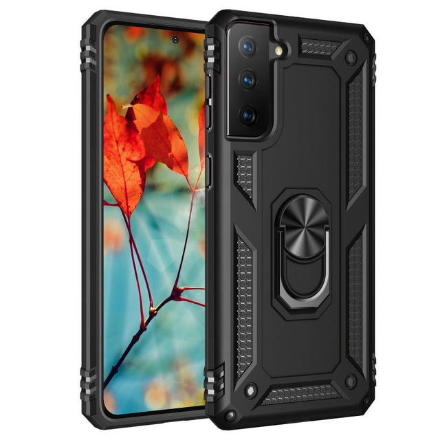 Funda de teléfono para Samsung S21 Plus de Uso Rudo Shockproof + Cristal 9D