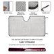 thumbnail image 2 of BLEACH Parasol para Parabrisas Delantero Protector Plegable, Visera Solar para Auto Bloquea Rayos UV Mantiene tu Vehículo Fresco 130cm*70cm, 2 of 6