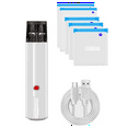 thumbnail image 1 of Mini USB Vacuum Sealer for Clothes and Food, Compact Storage Pump, Sous Vide Packaging Packer, Closet Organizer, 1 of 6