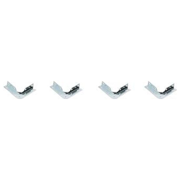 National Hardware N245-407 Corner Brace, Zinc, 5/8 x 3 In., 4-Pk. - Quantity 5