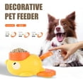 thumbnail image 3 of 2-in-1 Dog Interactive Slow Feeder & Puzzle Toy – Duck-Shaped Treat Dispenser for Small & Medium Dogs, Anti-Gulping Bowl for Healthy Eating & IQ Training, 3 of 9
