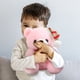 thumbnail image 4 of Fiudx Oso de Peluche Navideño de Rayas Verdes y Blancas con Gorro de Papá Noel, Tela Suave y Acogedora, Adorable Decoración, Regalo Navideño, Versátil para La Hora de Dormir y Fiestas, Tamaño 20 X 25, 4 of 6