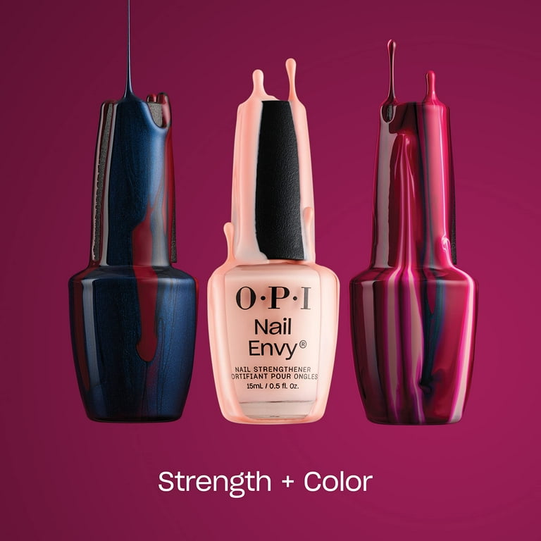 OPI, Nail Envy Lacquer, 0.5 fl oz, All Night Strong - Walmart.com