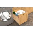 thumbnail image 4 of Rev-A-Shelf Wood Hamper with OXO and Storage for Base Cabinets w/Soft-Close, Light Brown, 4 of 4