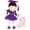 Purple#14, variant on Cute Graduation Plush Stuffed Doll, Soft Graduation Toy with Cap & Scroll, Ideal Graduation Gift for Preschool to College Graduates, Graduation Party Decor & Photo Prop (Pink)