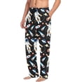 thumbnail image 5 of FREEAMG Men's Cotton Pajama Pants Lounge Sleep Pants Soft Sleepwear Pajama Bottoms with Pockets, 5 of 7
