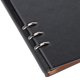 thumbnail image 3 of Cuaderno de almacenamiento troquelado, estilo de mano de obra fina, elegante, hermoso, cómodo, organizador, colección de sellos, 3 of 8