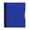 Blue, variant on Mintra Durable Premium Spiral Notebook (1 Subject - Blue) - Fabric Covered Coils, Adjustable Pocket Folders, 100 Sheets