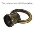 thumbnail image 5 of Unique Bargains 15kg Load 29x35mm M10 Thread Ring Shape Female Loop Eye Nut Bronze 2 Pack, 5 of 5