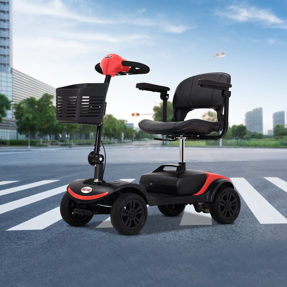 Collapsible Electric Scooter, Heavy Duty Handicap Electric Mobility