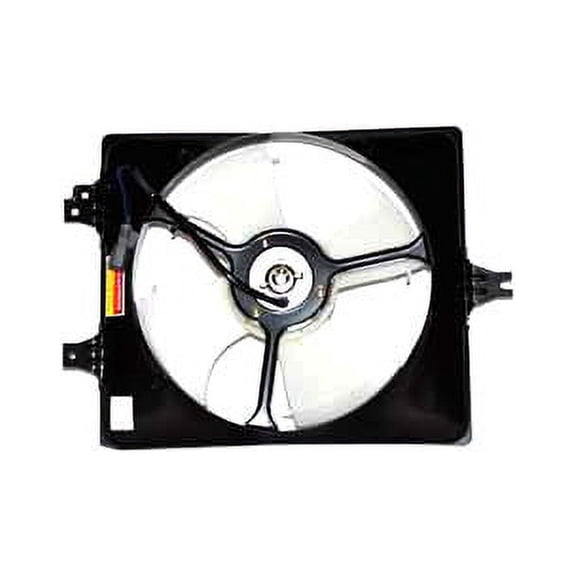 Right A/C Condenser Fan Assembly - Compatible with 1998 - 2002 Honda Accord 3.0L V6 1999 2000 2001