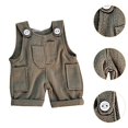 thumbnail image 6 of LeeQinersw Doll Clothes Romper Doll Outifits Soft for Little Girls Detachable Stylish Gifts Gray, 6 of 9