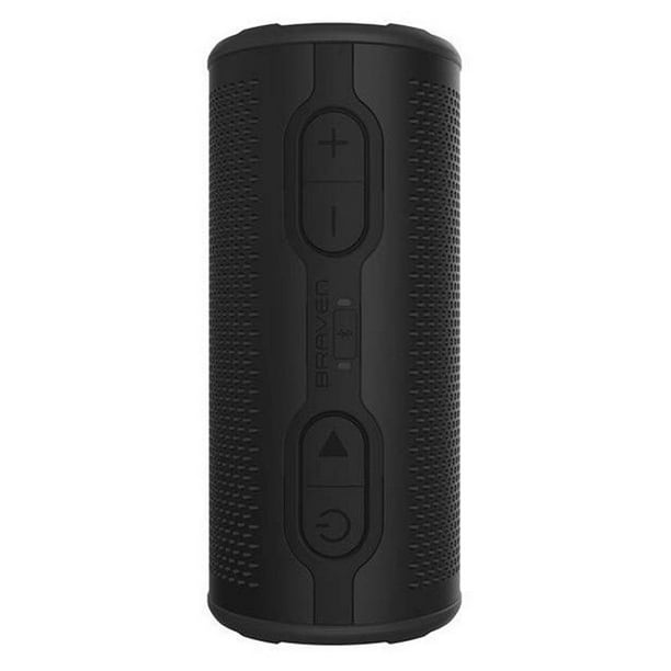 Braven Stryde 360 Bluetooth Speaker w/ 2500 mAh Battery - Black - BBRVFCBB  