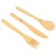thumbnail image 3 of Suministros para comer, 3 piezas de vajilla de estilo japonés, cuchara, tenedor, uso conveniente, 3 of 8