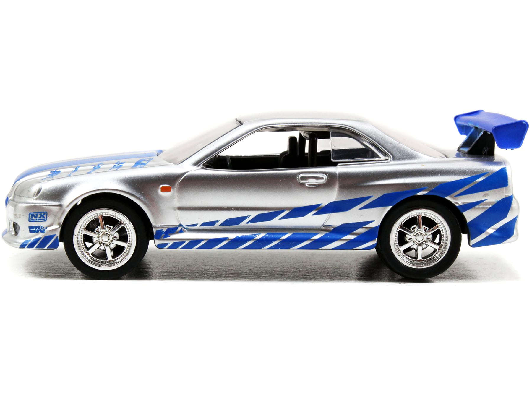 Buy Model Kit Brian's Nissan Skyline GT-R R34 Silver & Blue Fast 