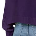 thumbnail image 4 of Ashirexll Winter Sweaters Pullover Sweaters for Women Fashion Long Sleeve Round Neck Loose Pullover Tops Blouse Knitted Sweater, 4 of 6