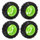thumbnail image 4 of 4 unids 82mm delantero trasero goma Discos de neumáticos y 10 radios rueda Llantas set para wltoys 144001 1/14 RC off road Coche, 4 of 8