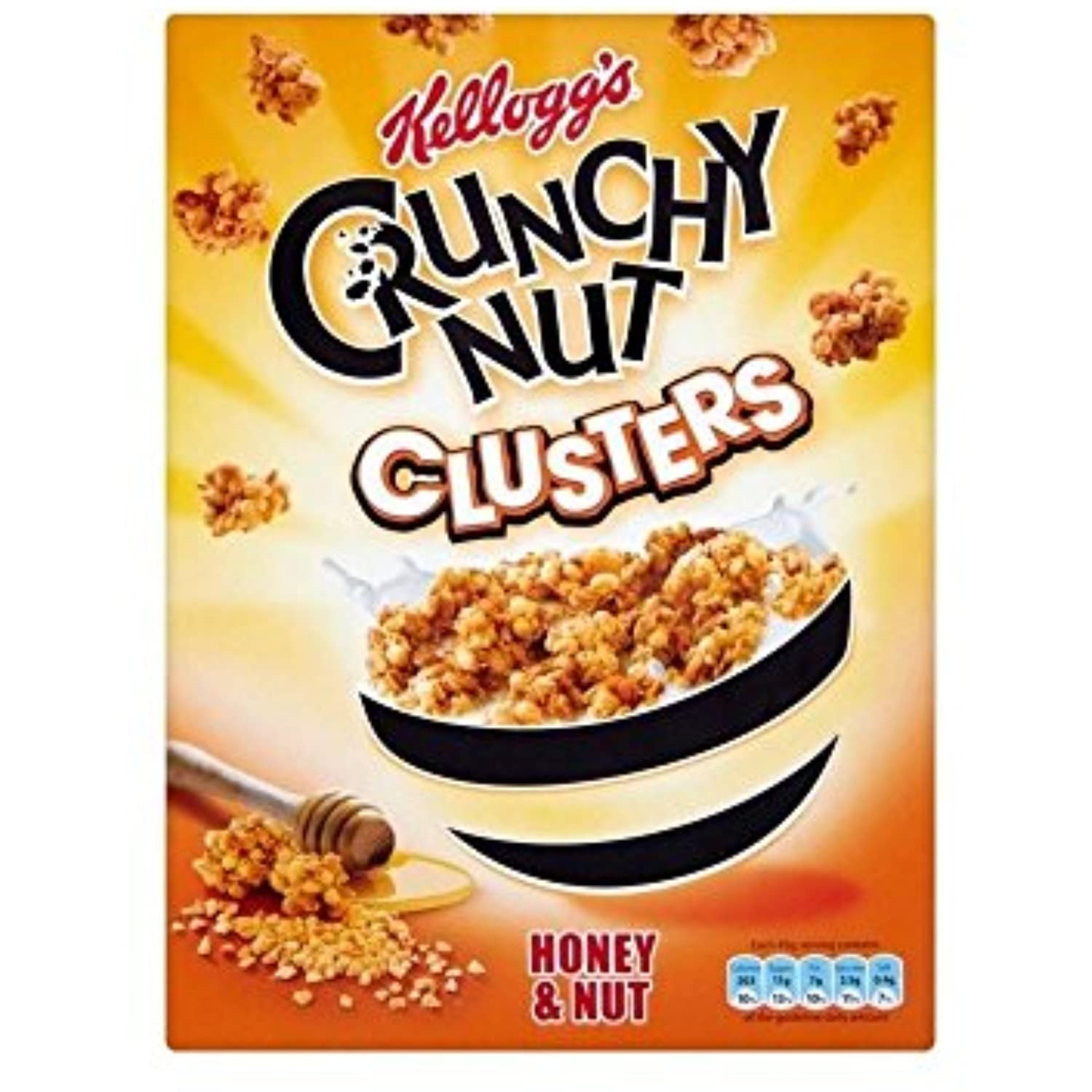 Kelloggs Crunchy Nut Clusters Honey & Nut (450G)