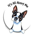 thumbnail image 2 of CafePress - Boston Terrier IAAM Large Mug - 11 oz Ceramic Mug - Novelty Coffee Tea Cup, 2 of 4