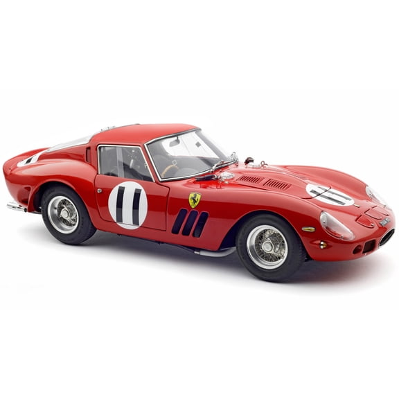 Ferrari 250 GTO #11 "Maranello Concessionaires" 2nd Place "Paris 1000 Kilometres" (1962) 1/18 Diecast Model Car by CMC