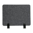 thumbnail image 2 of Modern Raw Clamp-On Acoustic Desk Divider Desktop Mounted Privacy Panel 20.9*16in for Classrooms, Libraries, Business Counters, 2 of 21