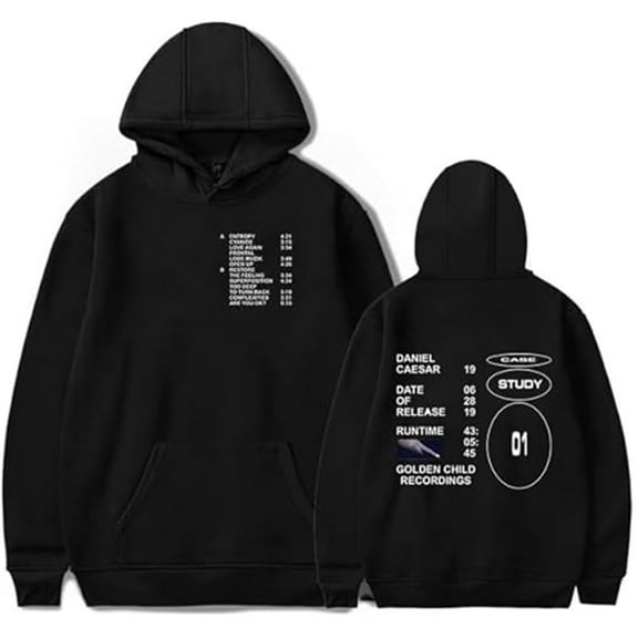 Daniel Caesar Merch Hoodie unisex fashionable casual long sleeved hooded sweatshirt