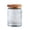 D, variant on JHyouerji Clear Glass Sealed Canister 4x5x4 Inch,Food Safe Storage Vessel for Coffee Tea Candy Dry Grains Kitchen Counter Pantry Organizer
