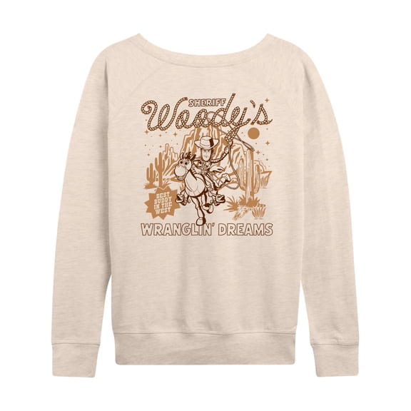 Toy Story - Sheriff Woody Show - Women's French Terry Long Sleeve Pullover