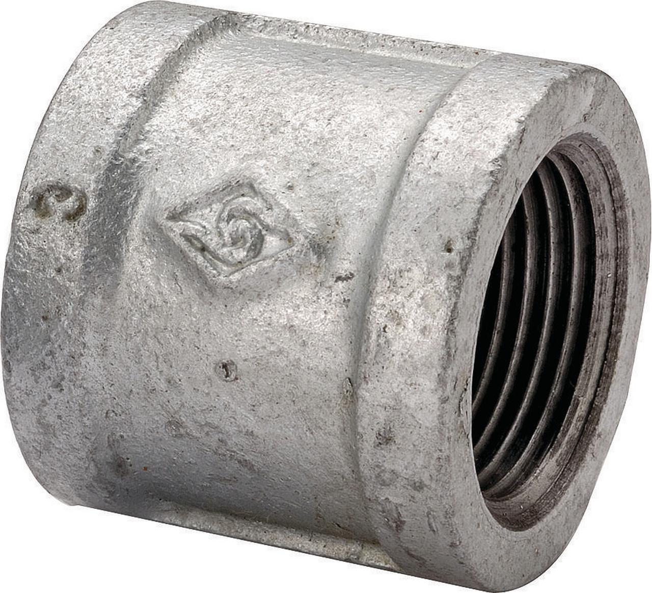 3/4" Galvanized Pipe Coupling