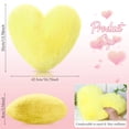 thumbnail image 3 of Almohadones Decorativos Liliful de Piel Sintética de Conejo en Forma de Corazón, 6 Piezas para Halloween, 3 of 7