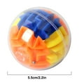 thumbnail image 3 of Momihoom 3D Puzzle Maze Ball Magic Brain Teasers Games Memory Sequential Gravity Maze Cube Ball Sphere Educational Puzzle Toys for Adults Teens Hard Challenges, 3 of 9